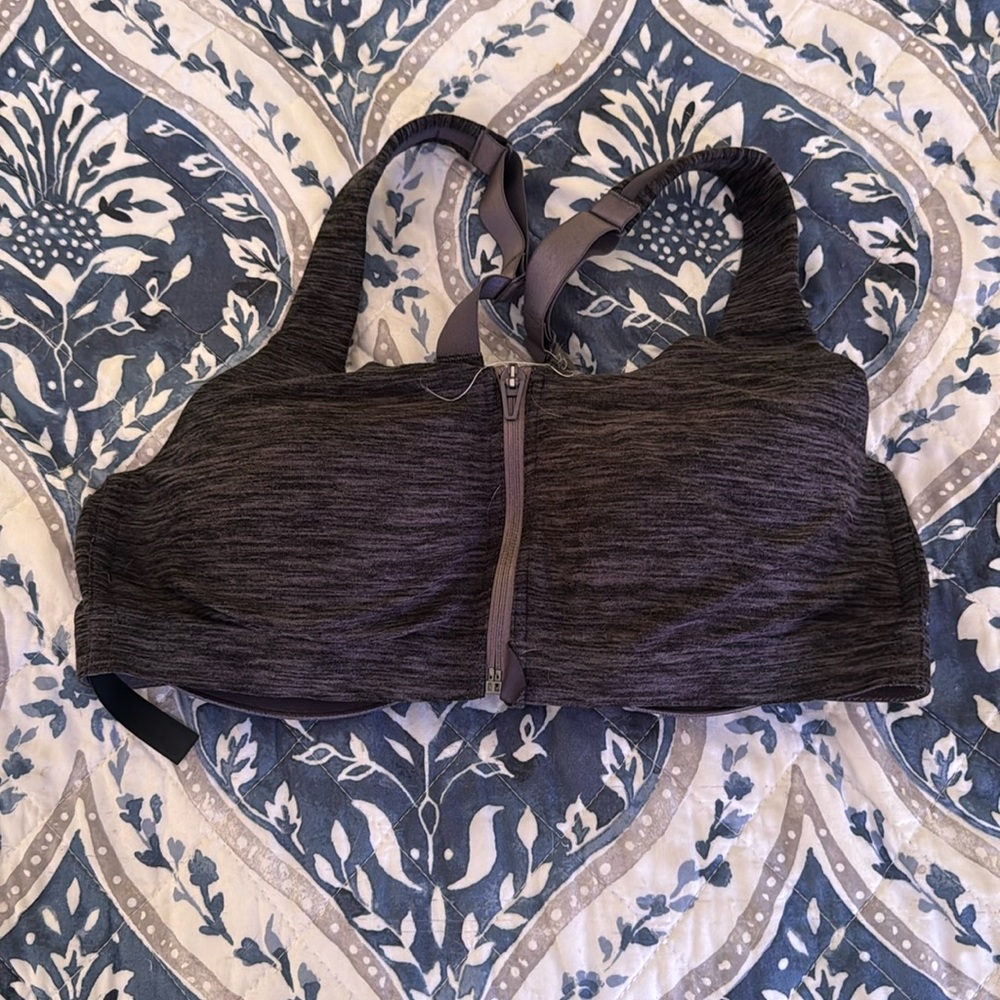 Purple VS sports bra